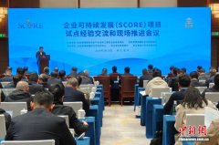 全国近2000家企业实施SCORE项